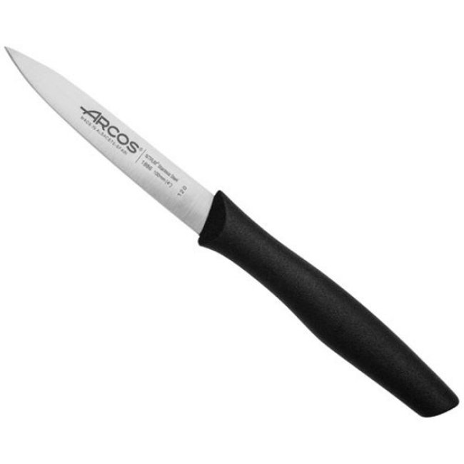 ARCOS Couteau Office 10 cm Noir - Nova Haute Précision Denishop