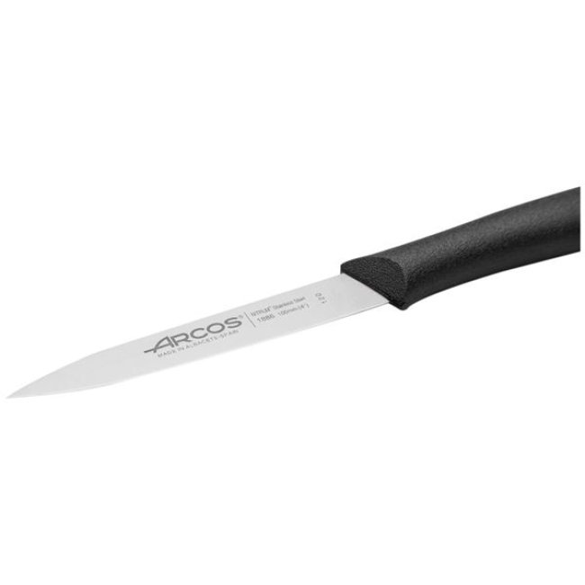 ARCOS Set 6 couteaux Office 10 cm Noir - Nova Haute Précision Denishop