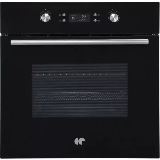 Four Encastrable Pyrolyse CONTINENTAL EDISON CEF72PBAF AirFry Porte Froide 72L Noir Denishop