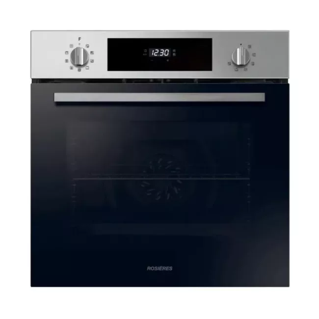 Four Encastrable Pyrolyse ROSIERES RFC31P5879IN Chaleur Pulsée Porte Froide 70L Inox Denishop