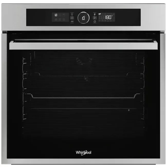 Four Encastrable Pyrolyse WHIRLPOOL OAKZ97961SPIX 6ème Sens Rails Télescopiques 73L Denishop