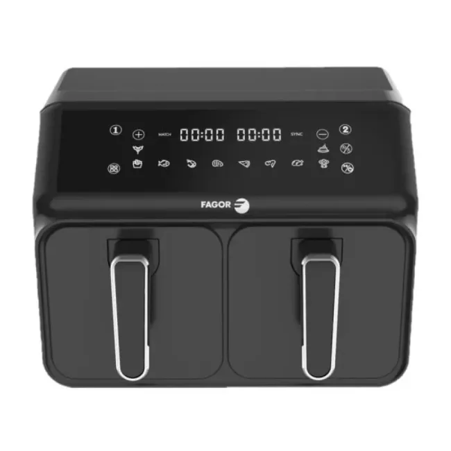 Friteuse sans Huile Airfryer FAGOR FG2X4L Double Bac 8L Denishop