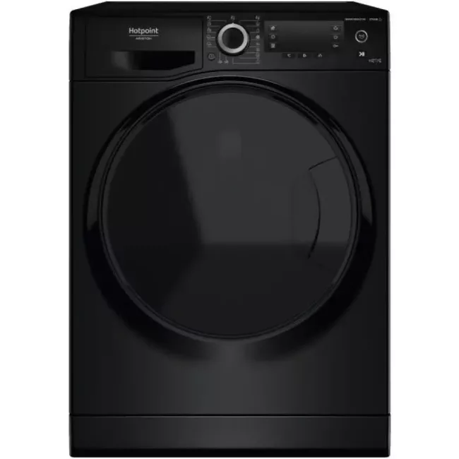 Lave-Linge Séchant Noir Hublot HOTPOINT NDD11725BDAEU ActiveCare 11/7kg 1600 trs/min Denishop