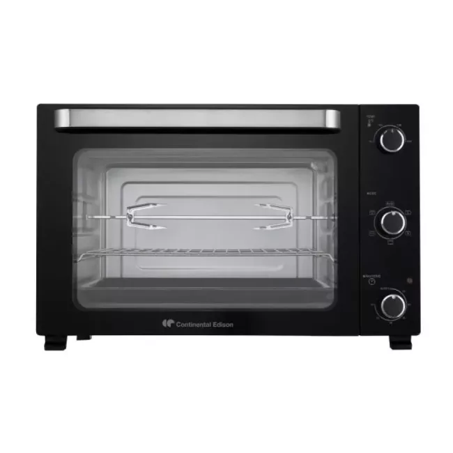 Minifour Électrique CONTINENTAL EDISON CEMF60B3 Chaleur Tournante 57L Denishop