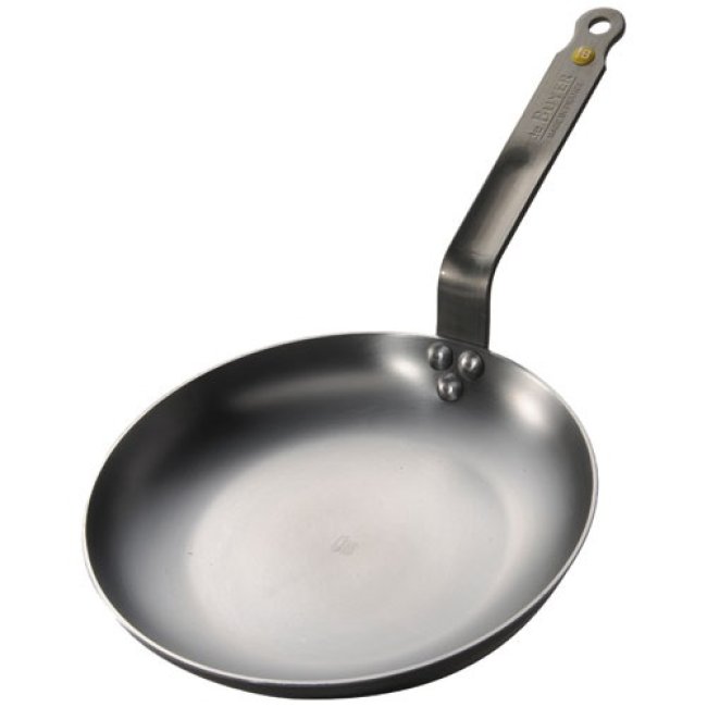 Poêle à omelette en tôle d'acier Mineral B Element 24 cm - De Buyer