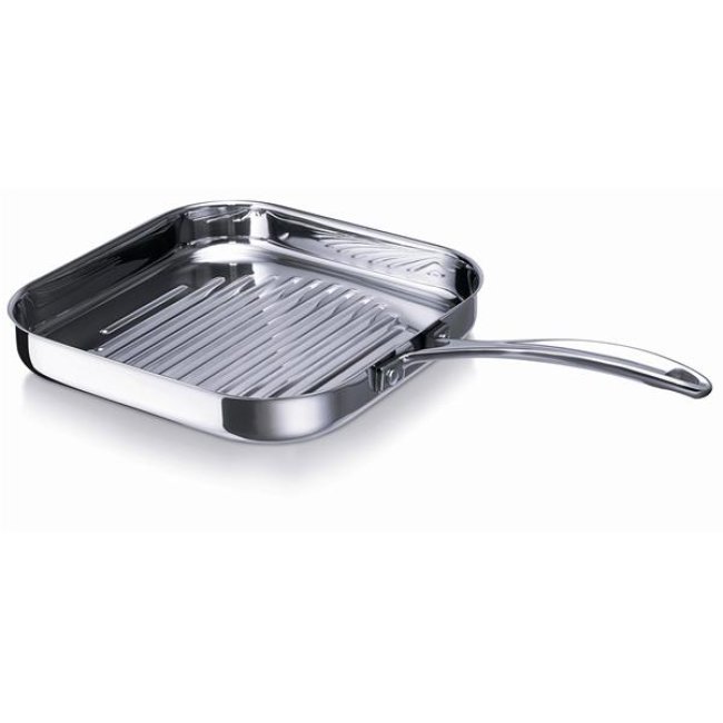 Poêle grillette BEKA Chef 26,5 × 26,5 cm en inox 18/10