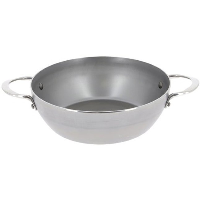 Poêle paysanne bord haut 2 anses Mineral B Element 24 cm - De Buyer