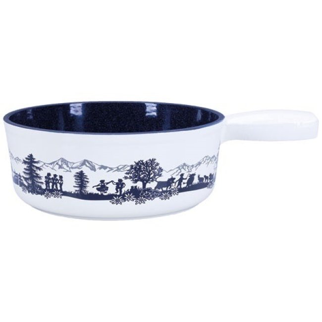 Poêlon à Fondue en Fonte 22 cm NOUVEL AG Alpfest - Tous Feux dont Induction | Le Denishop