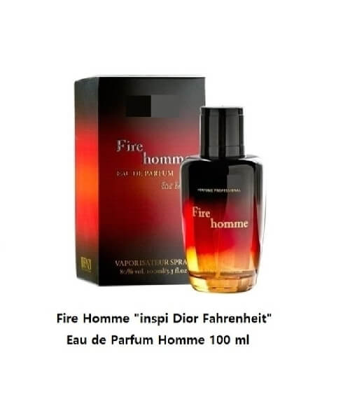 Fire Homme Est Un Parfum Boisé Floral Musqué Pour Homme 100ml