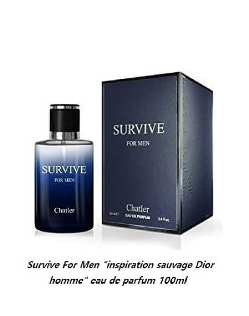 Survive For Men Est Une Eau De Parfum Pour Homme 100ML