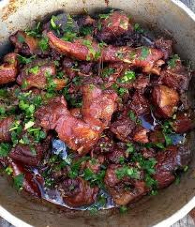 Civet de coq frais
