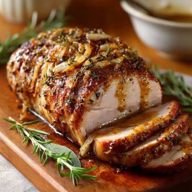 Rôti de porc frais