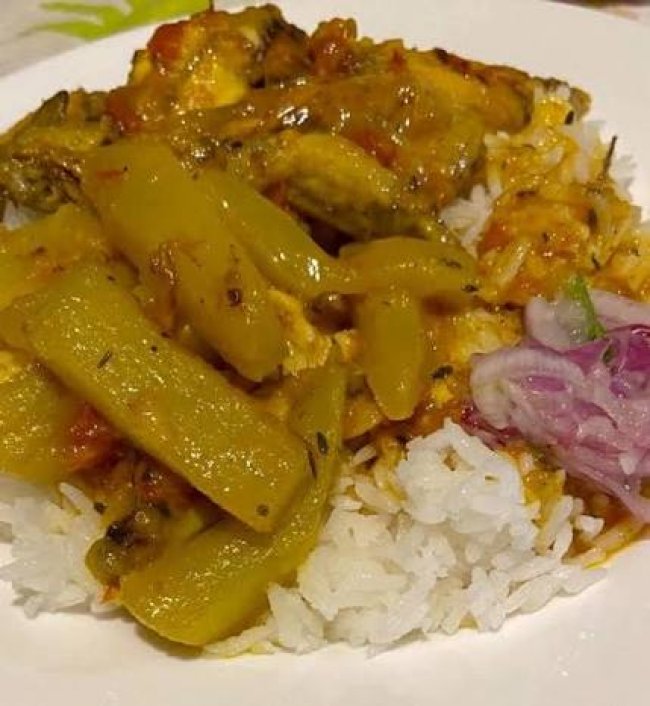 Sauté de poulet au chouchou