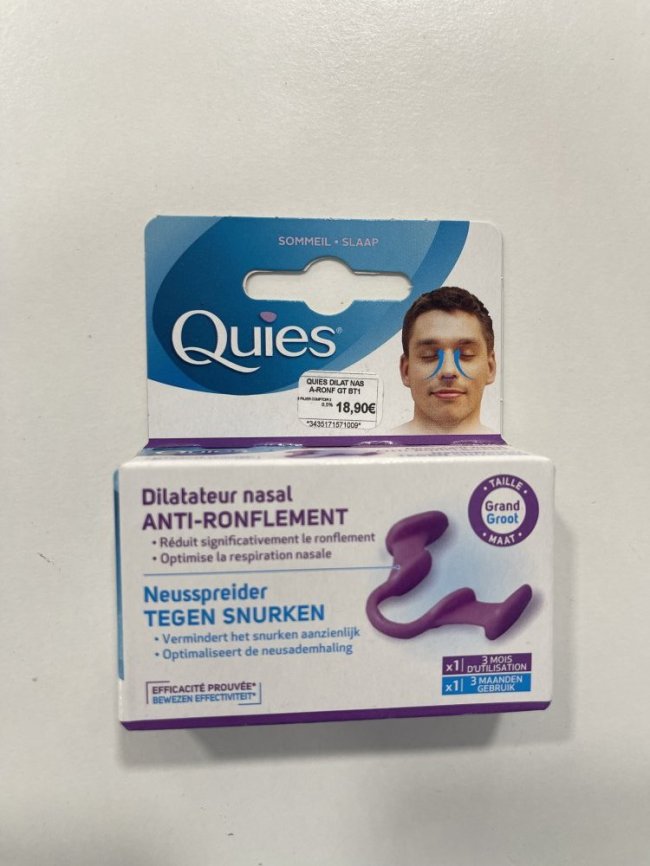 Dilatateur nasal anti-ronflement efficace pour respiration
