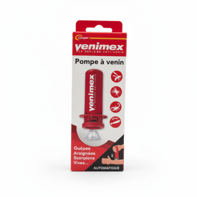 Pompe à Venin Venimex Cooper - Premiers Secours Efficaces