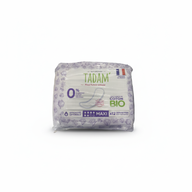 Serviettes pour fuites urinaires - Protection et confort