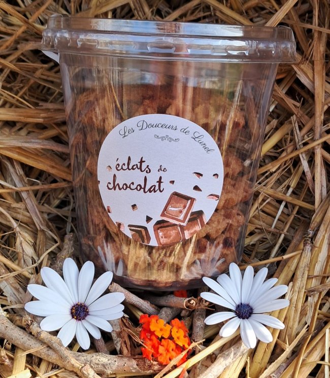 Gaufrettes artisanales Pépites de Chocolat Les Douceurs de Lunel