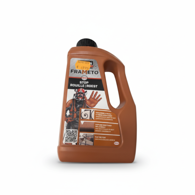 Bidon De Traitement Anti Rouille Pour Métaux Ferreux 1L