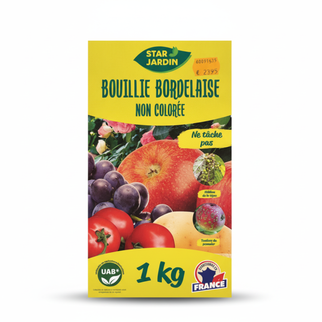 Bouillie Bordelaise Star Jardin 1 Kg - Fongicide Traditionnel