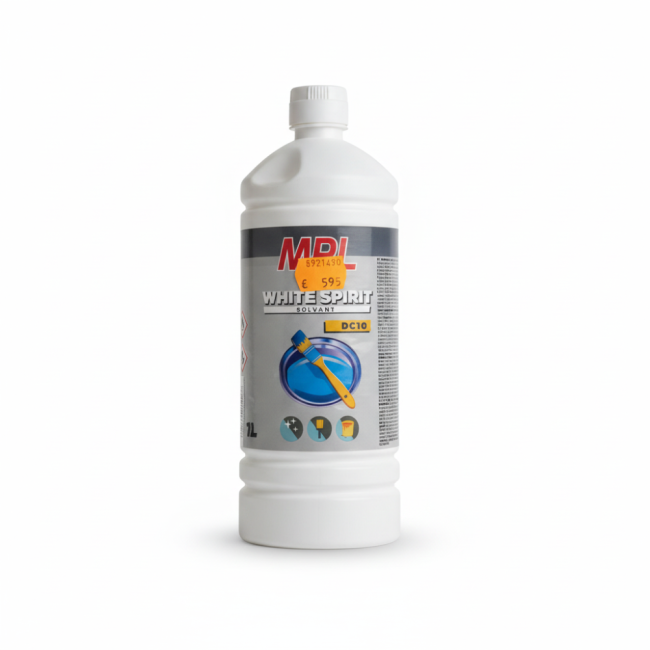 White Spirit 1L - Nettoyage Et Dégraissage Pour Matériel De Peinture