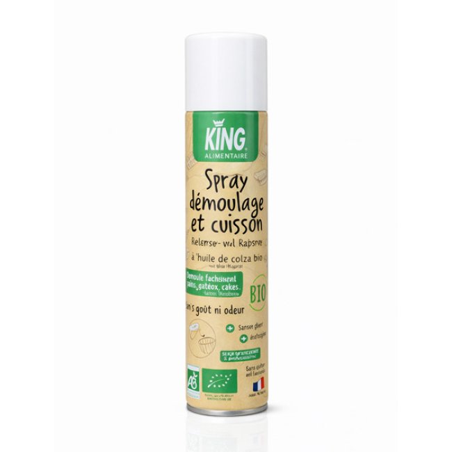 P01451 - Spray de démoulage et cuisson BIO 250ml KING