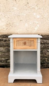 Chevet En Bois Peint