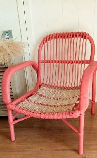 FAUTEUIL CORAIL BAMBOU ET ROTIN