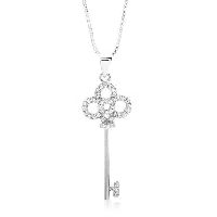 Pendentif Clée En Argent