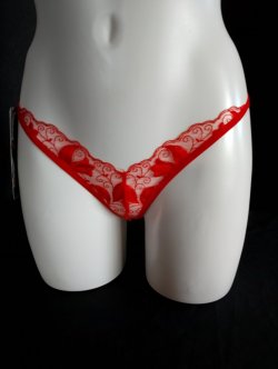 String Anais Apparel Ossia Rouge Sexy femme Taille Basse M L XL 2XL