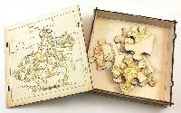 Maquette Boite Puzzle - Modèle Chevalier 9 Pièces