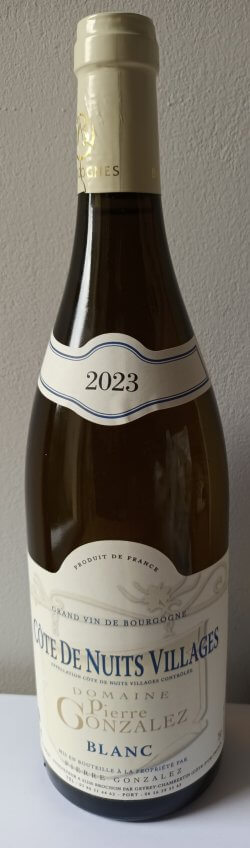 Cote De Nuits Villages Blanc Chardonnay Bourgogne