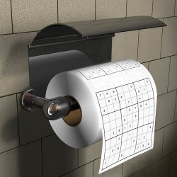 Papier toilette Sudoku – Gadget Master