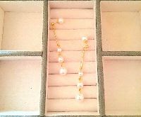 Boucles D'oreilles 3 Perles
