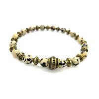 Bracelet Chic_jaspe_dalmatien