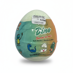 Œuf de bain effervescent dinosaure pour enfants - Surprise colorée