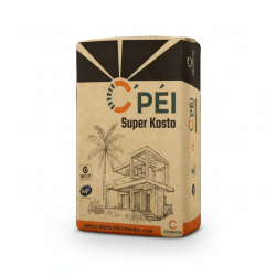 Ciment C'PÉI Super Kosto Haute Performance 52,5 N 25 Kg